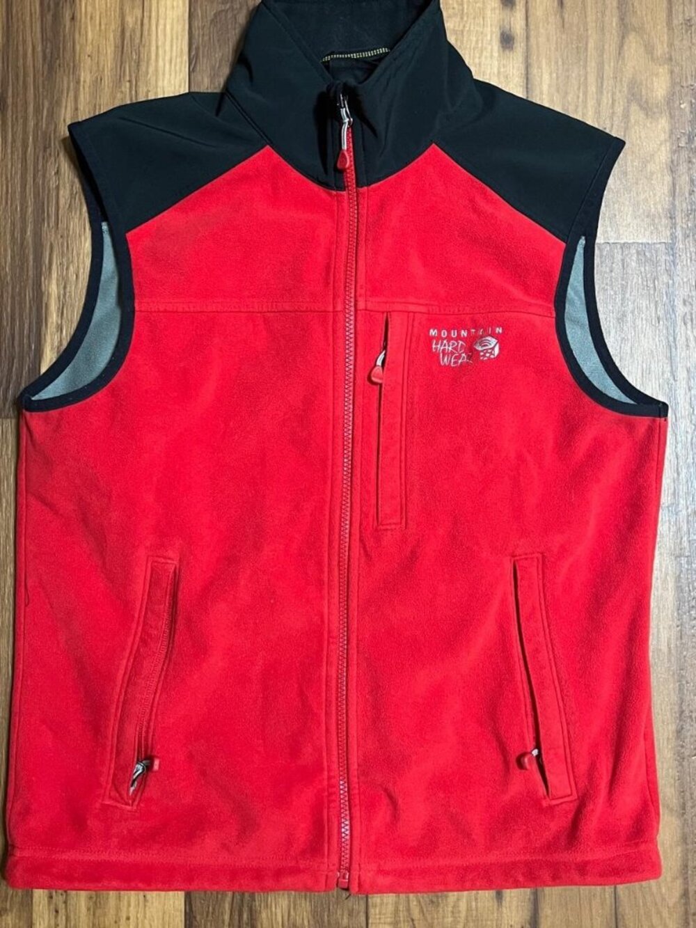 Mountain Hardwear Vest Jacket Mens Size Medium Mountain Airshield Fleece Jacket